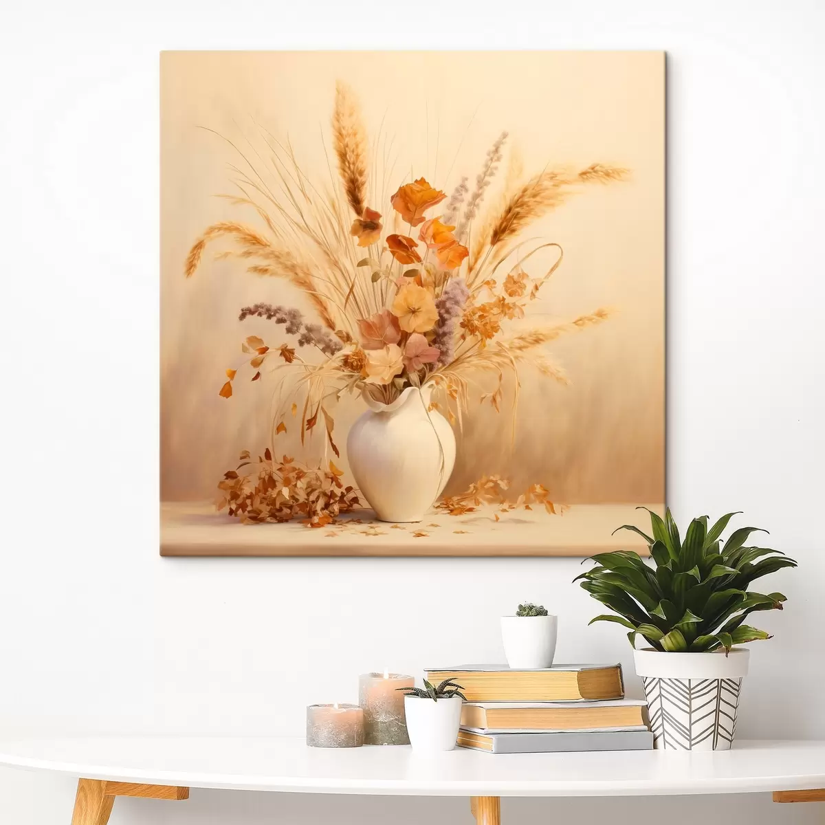 Glezna Žāvētu ziedu pasteļsimfonija s44336