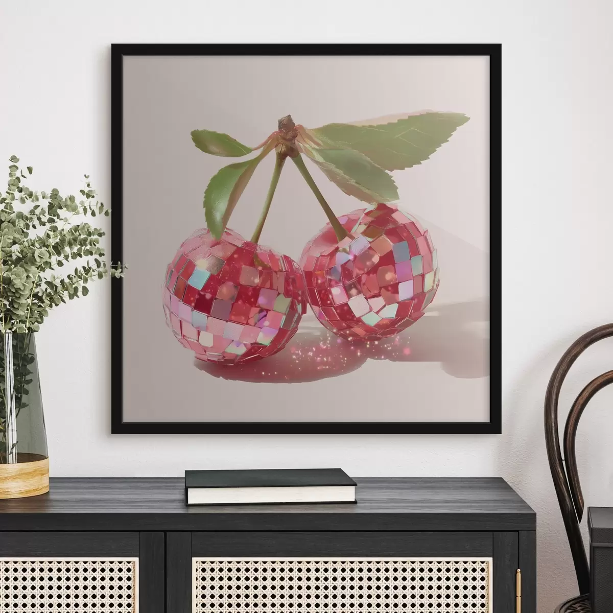 Plakāts Spīdoši ķirši f44345