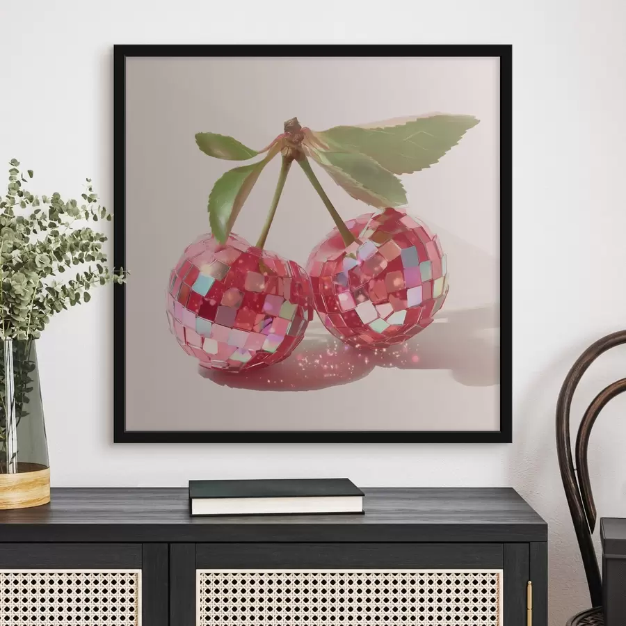 Fototapetes Spīdoši ķirši f44345