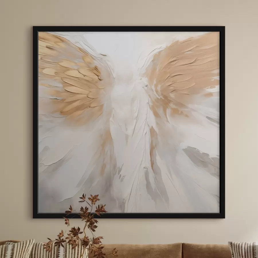 Fototapetes Eņģeļu spārni abstrakts f44425