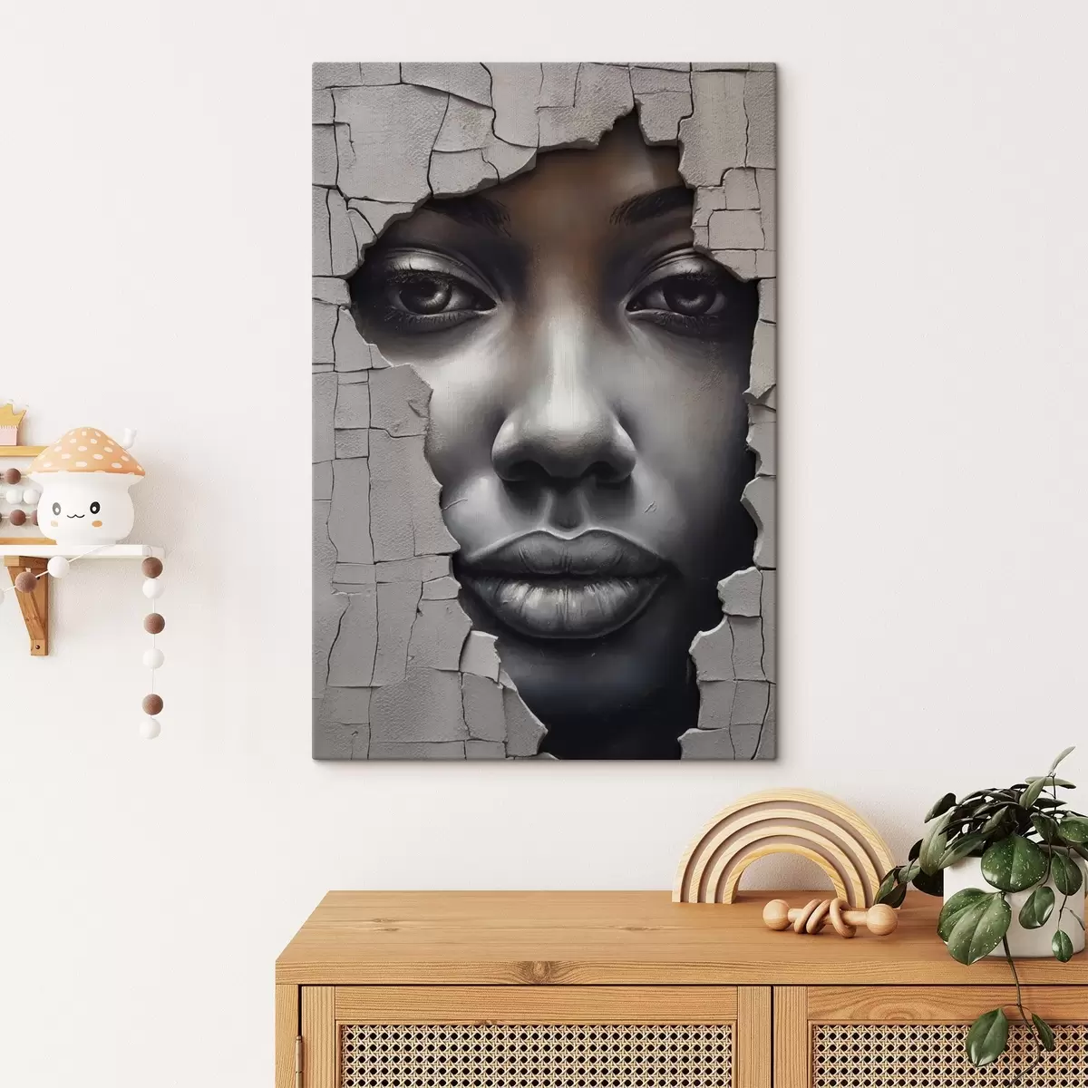 Glezna Sejas sienu plaisās s44495