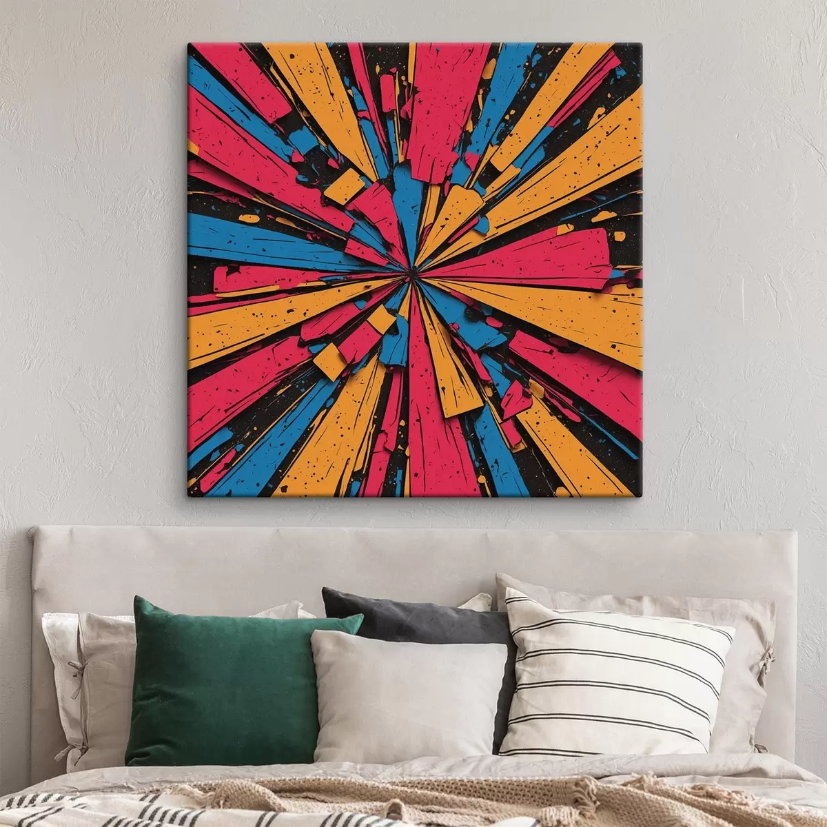 Glezna Abstraktā daudzkrāsainā glezniecība s44461