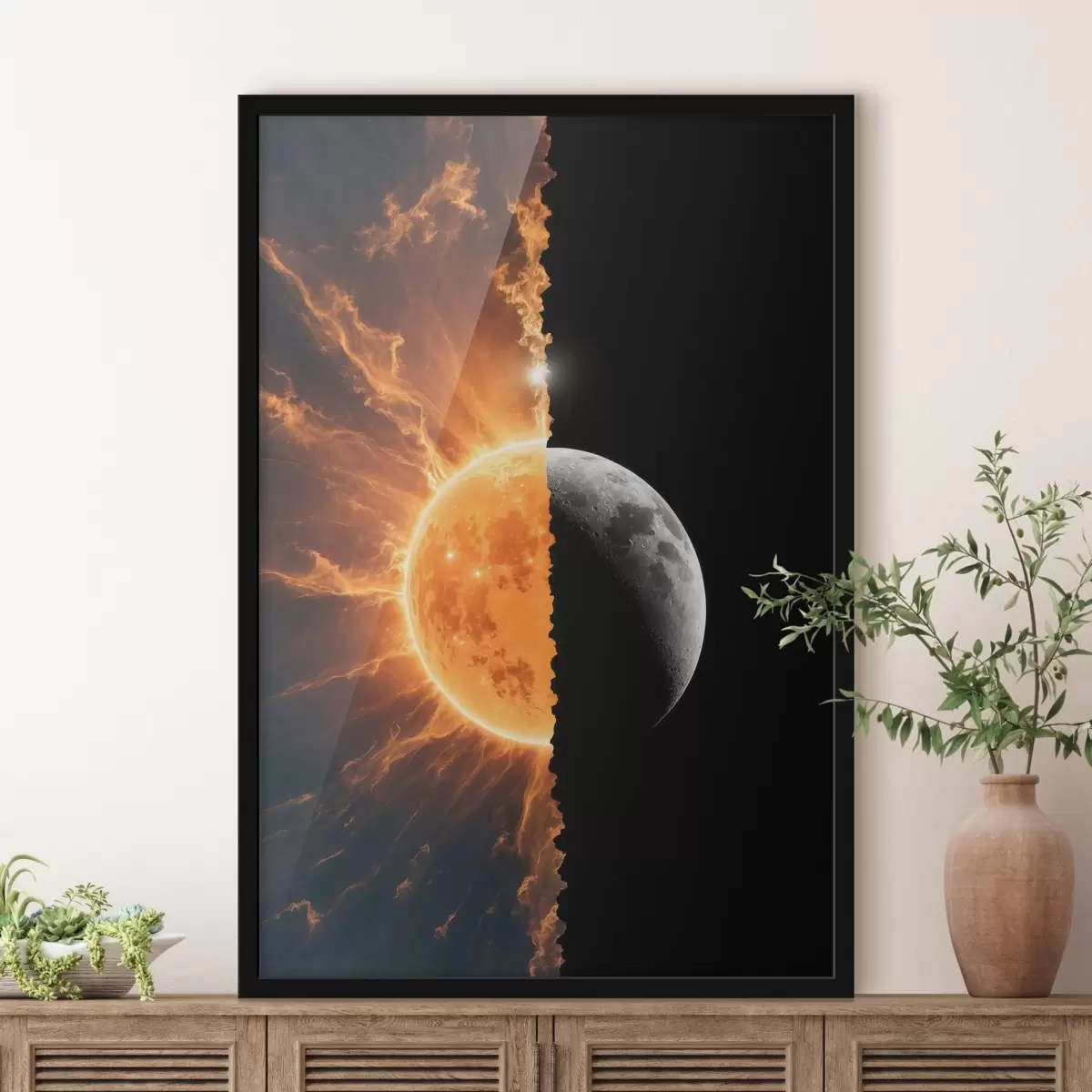 Plakāts Divas mēness fāzes f44429