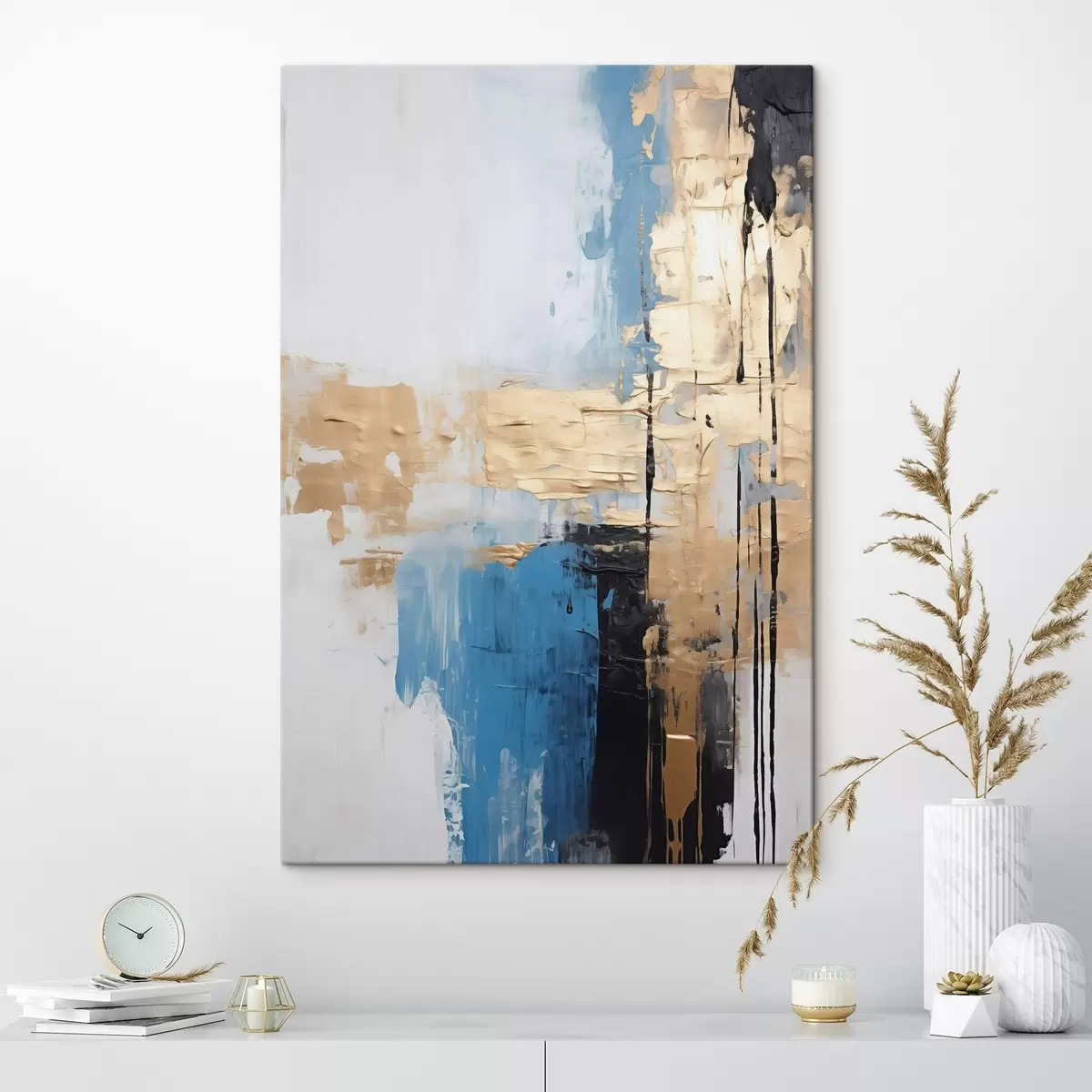 Glezna Glezniecības abstrakcijas imitācija s44516