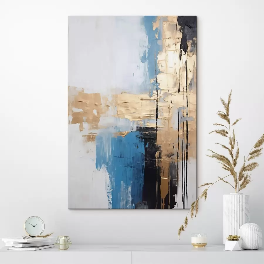 Glezna Glezniecības abstrakcijas imitācija s44516