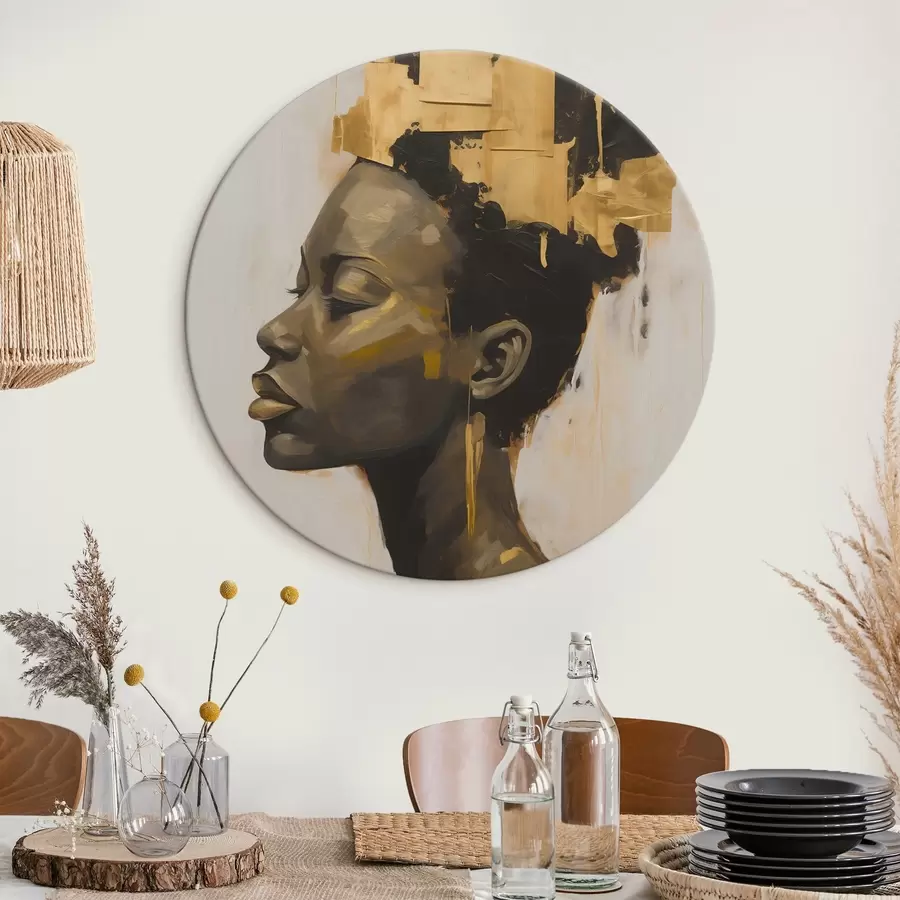 Glezna Sievietes abstrakts portrets r44520