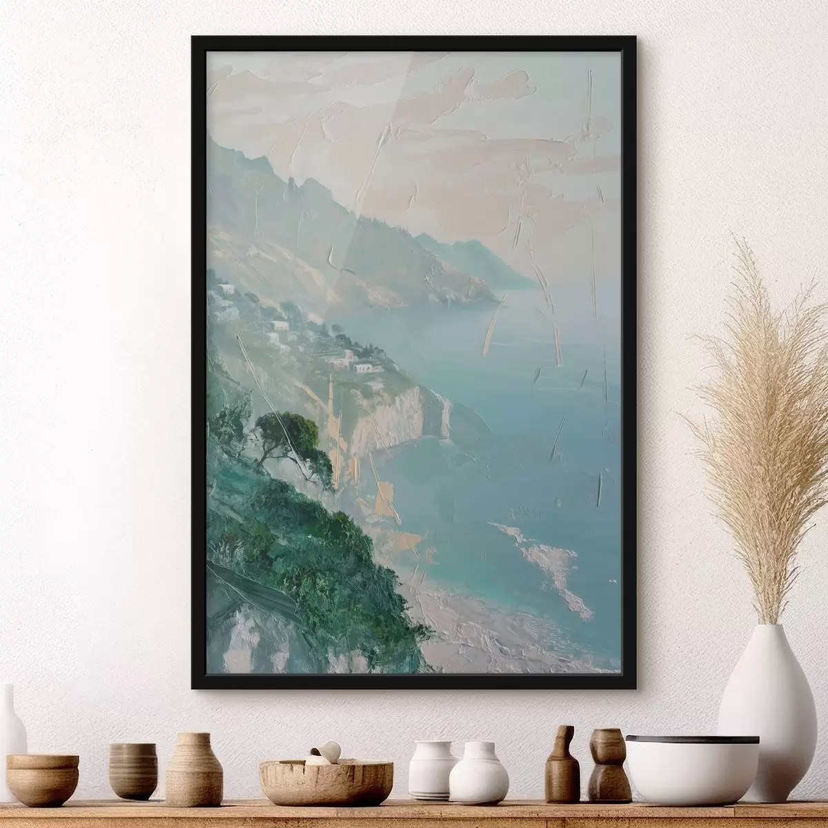 Plakāts Ainavu glezniecības imitācija f44521