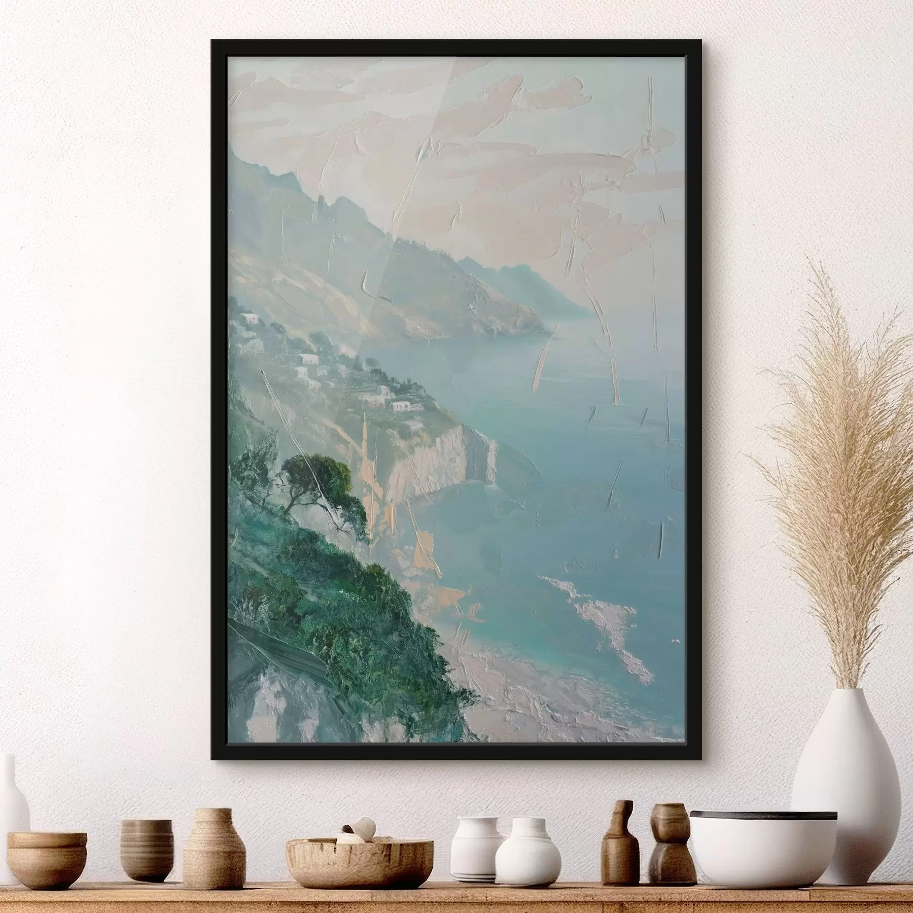 Glezna Ainavu glezniecības imitācija f44521