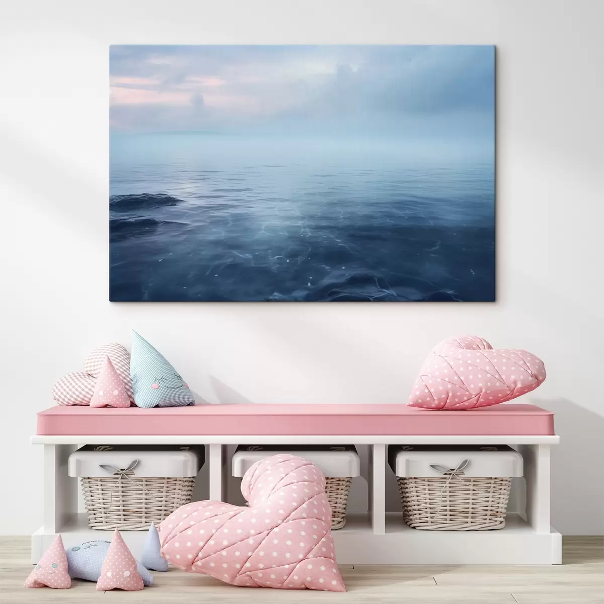 Glezna Rīts virs ūdens s44526