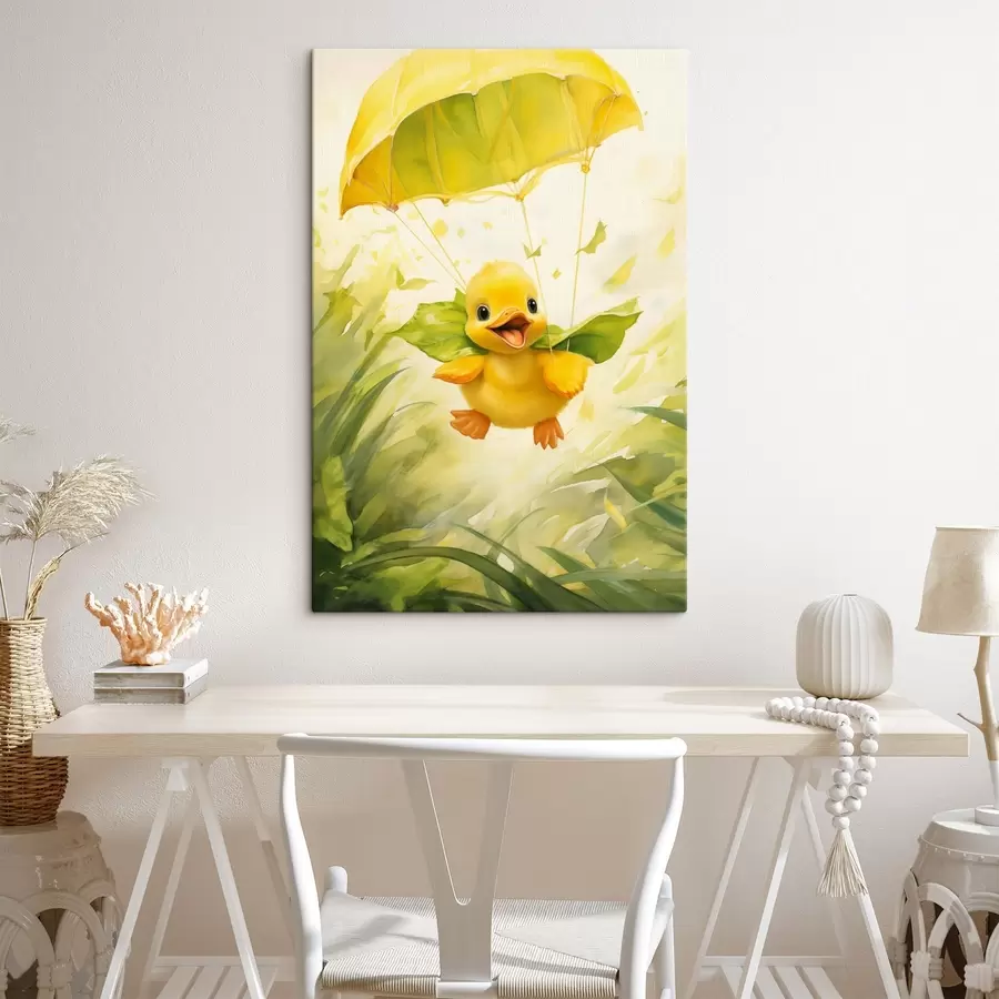 Glezna Pīlēns ar izpletni s44529