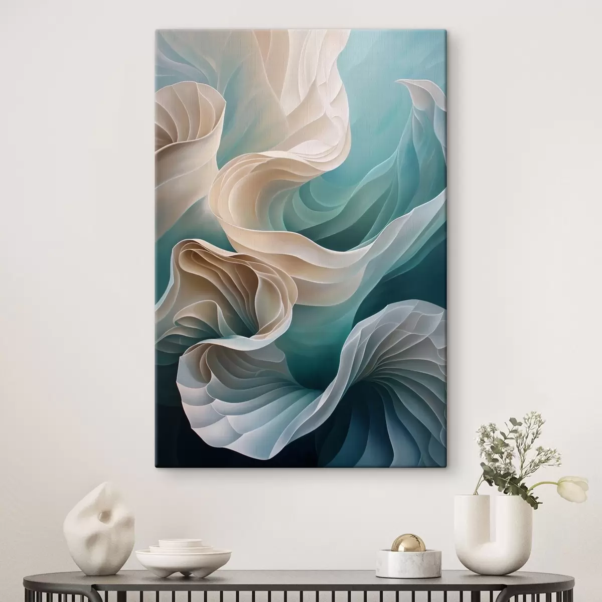 Glezna Viļņi un zīds s44541