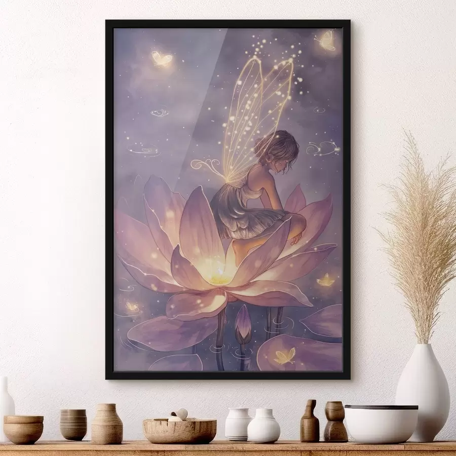 Fototapetes Pasaku par ziedu f44533