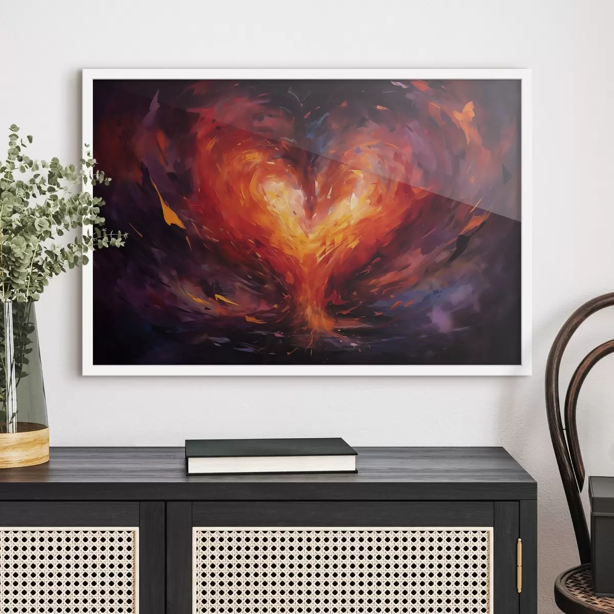 Plakāts Ugunīgā sirds f44537