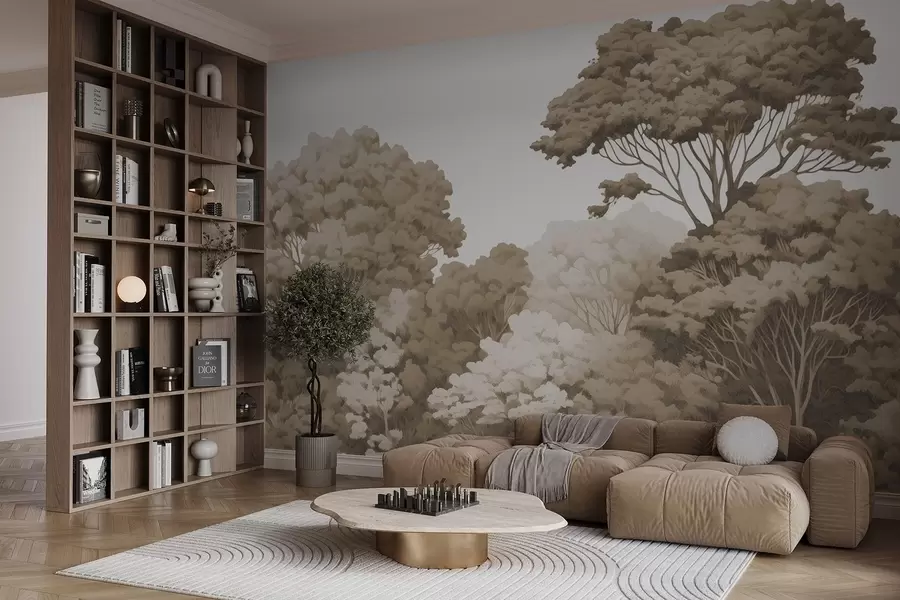 Fototapetes Meža vainagi w04044v1