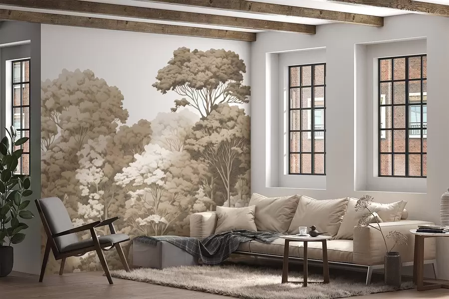 Fototapetes Meža vainagi w04044v1