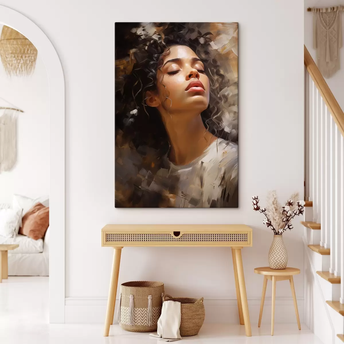 Glezna Meitenes portrets s44560