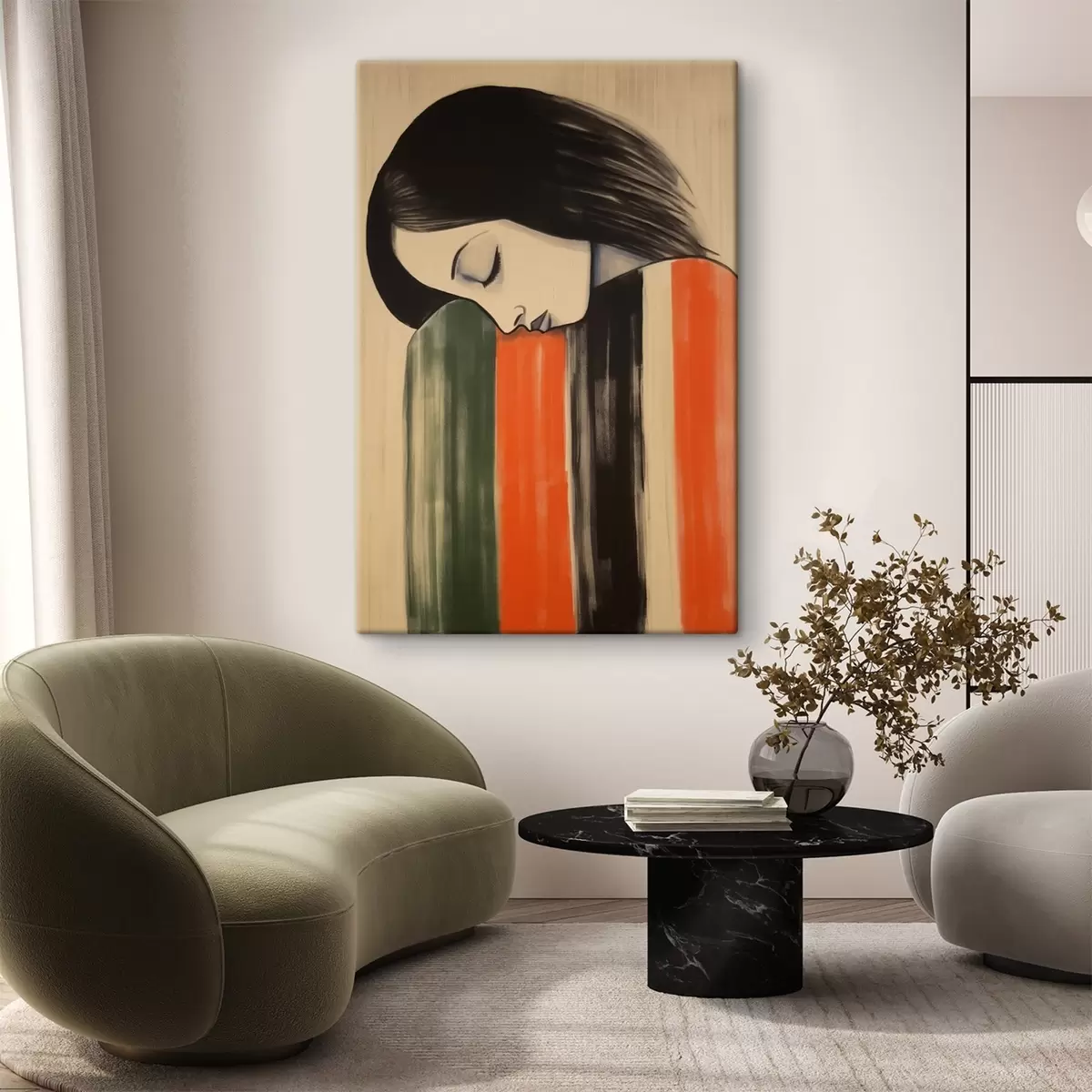 Glezna Meitene s44567