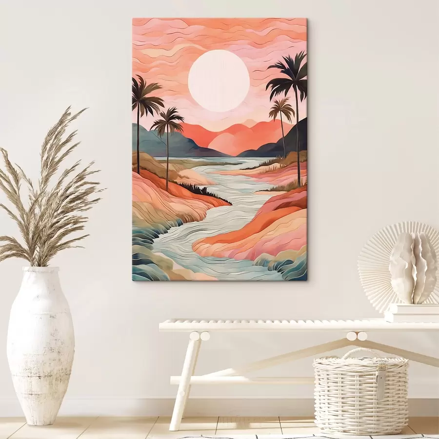 Glezna Ainava ar upi s44568