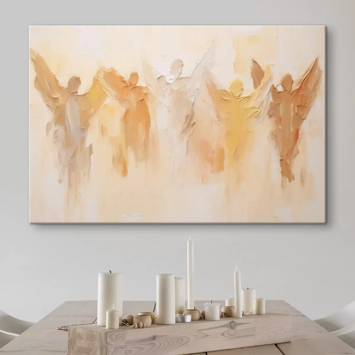 Glezna Eņģeļi abstrakts s44595