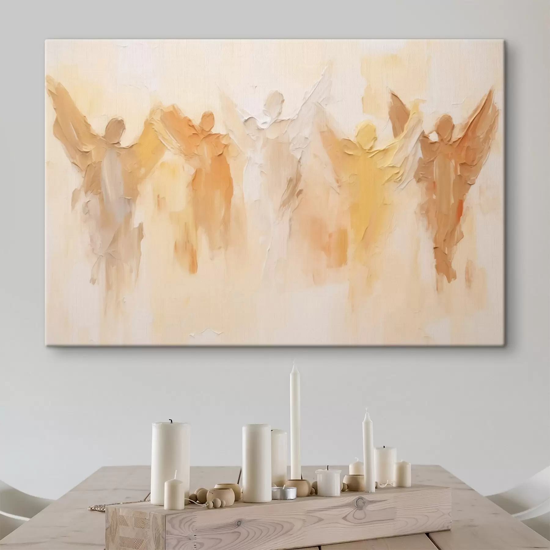 Glezna Eņģeļi abstrakts s44595