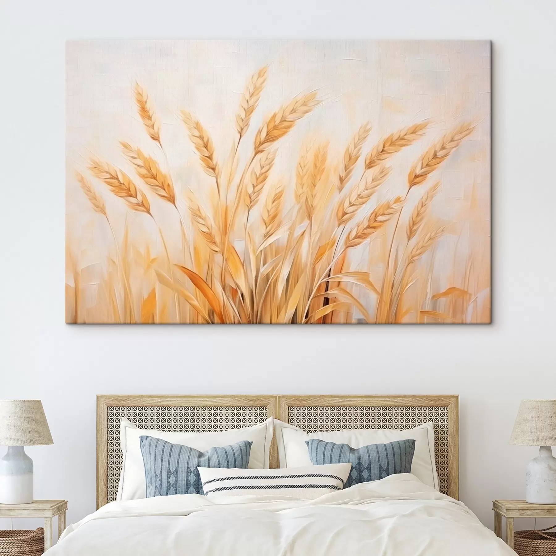 Fototapetes Kviešu ausis imitējoša glezniecība s44642