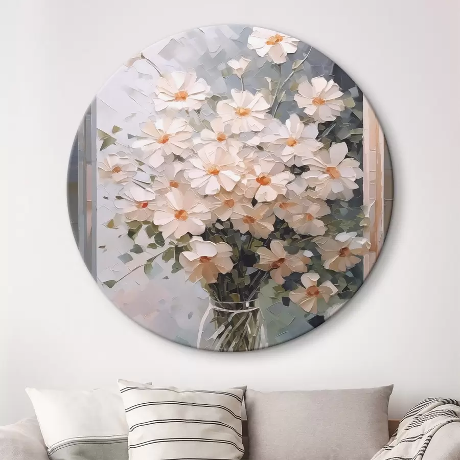 Glezna Smalki ziedi vāzē r44651