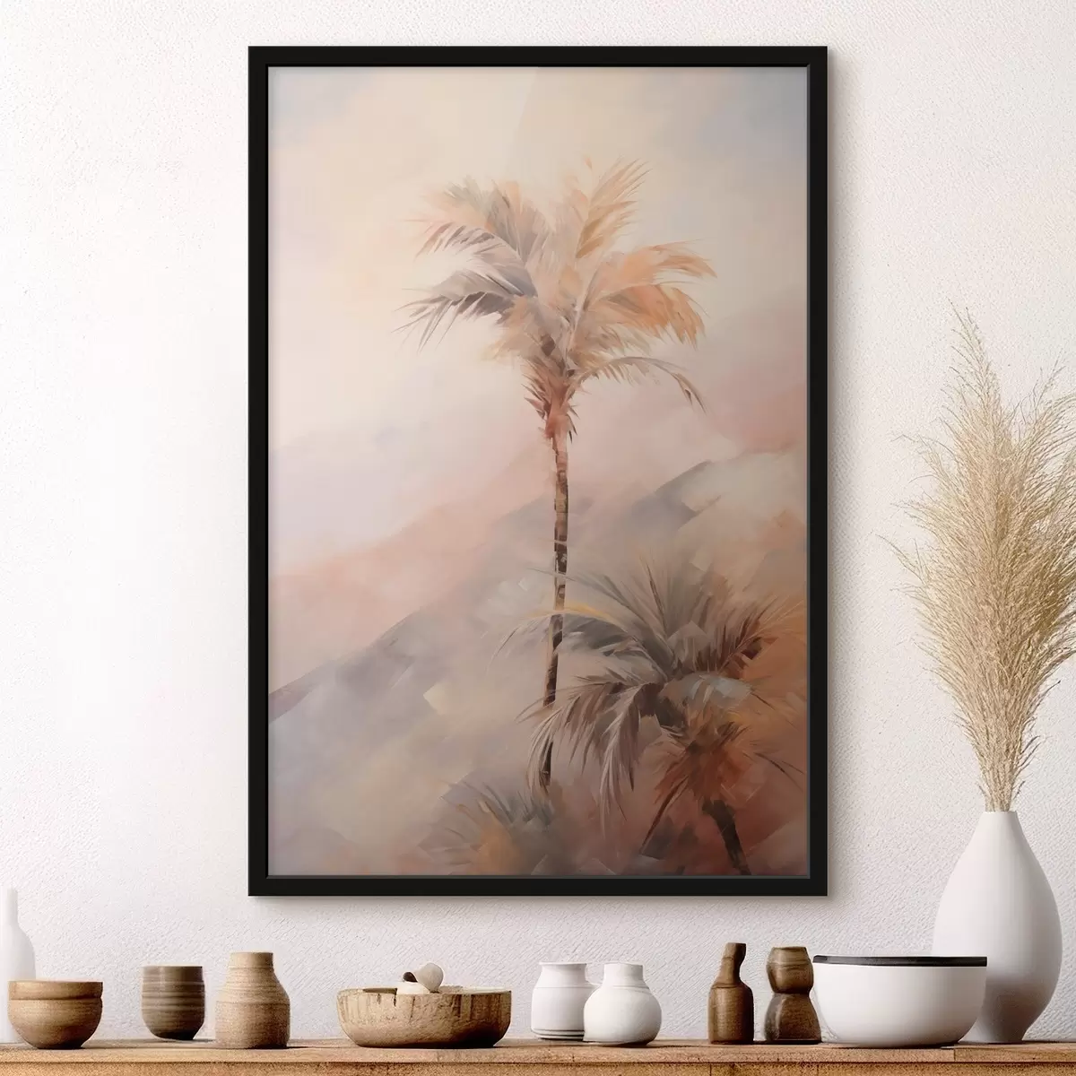 Plakāts Palmu koku imitācija glezniecība f44650