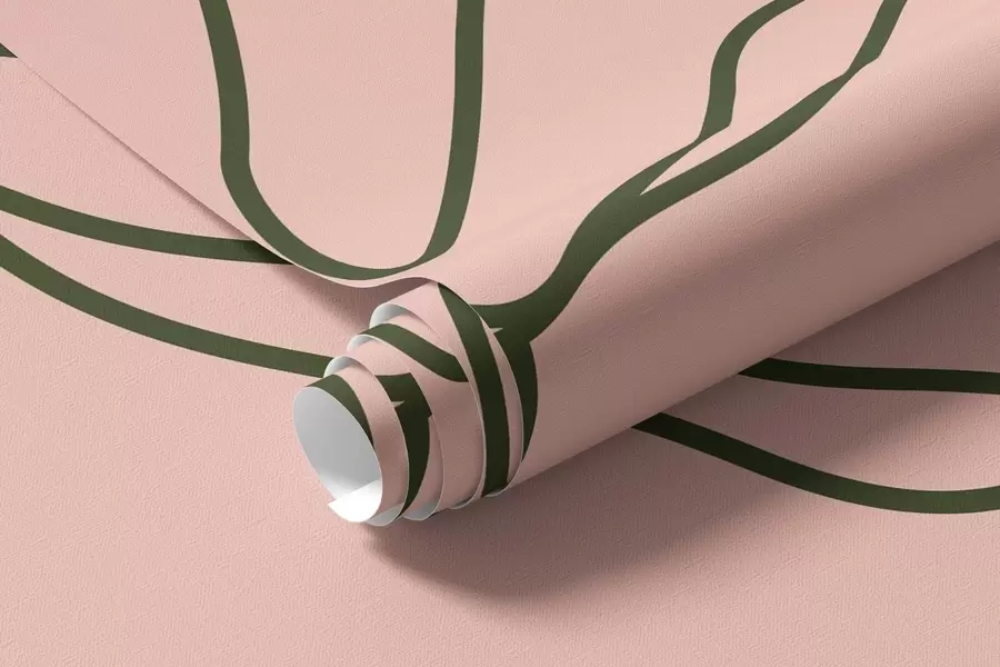 Fototapetes Maiga ziedu līnijas w09167v1