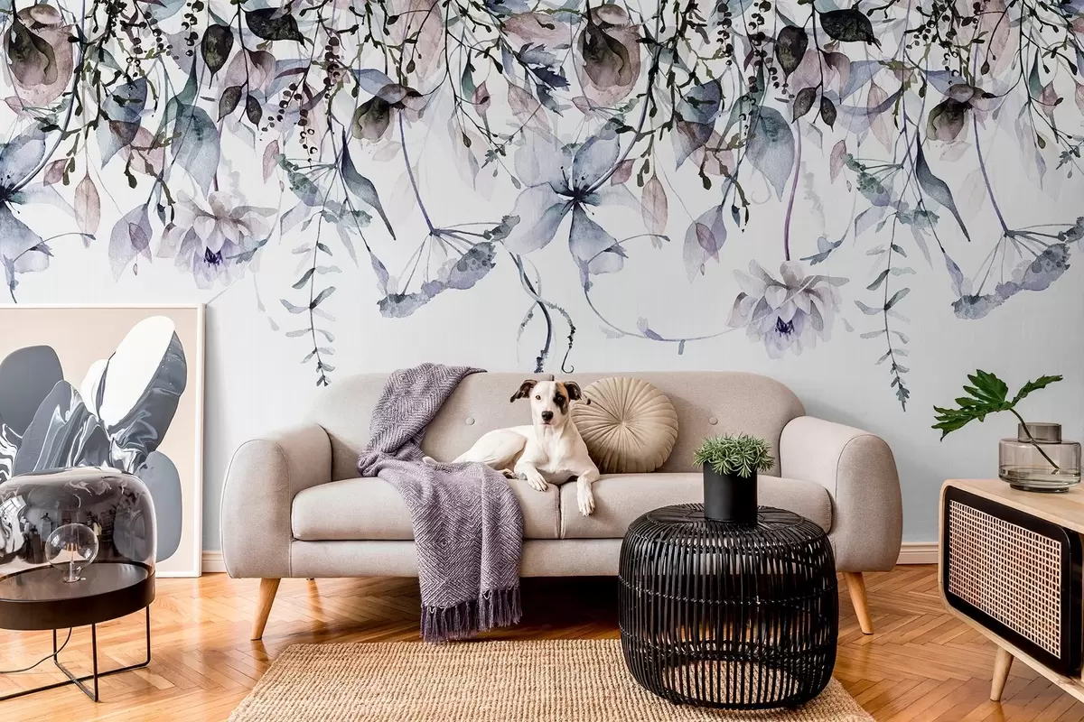 Fototapetes Izkaisīti ziedi w09170v1