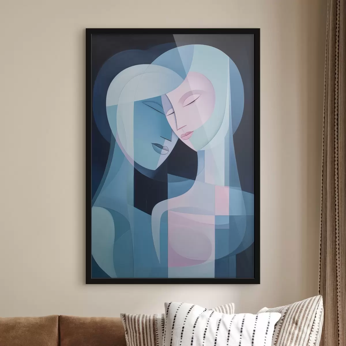 Plakāts Atbalsts starp diviem f44668