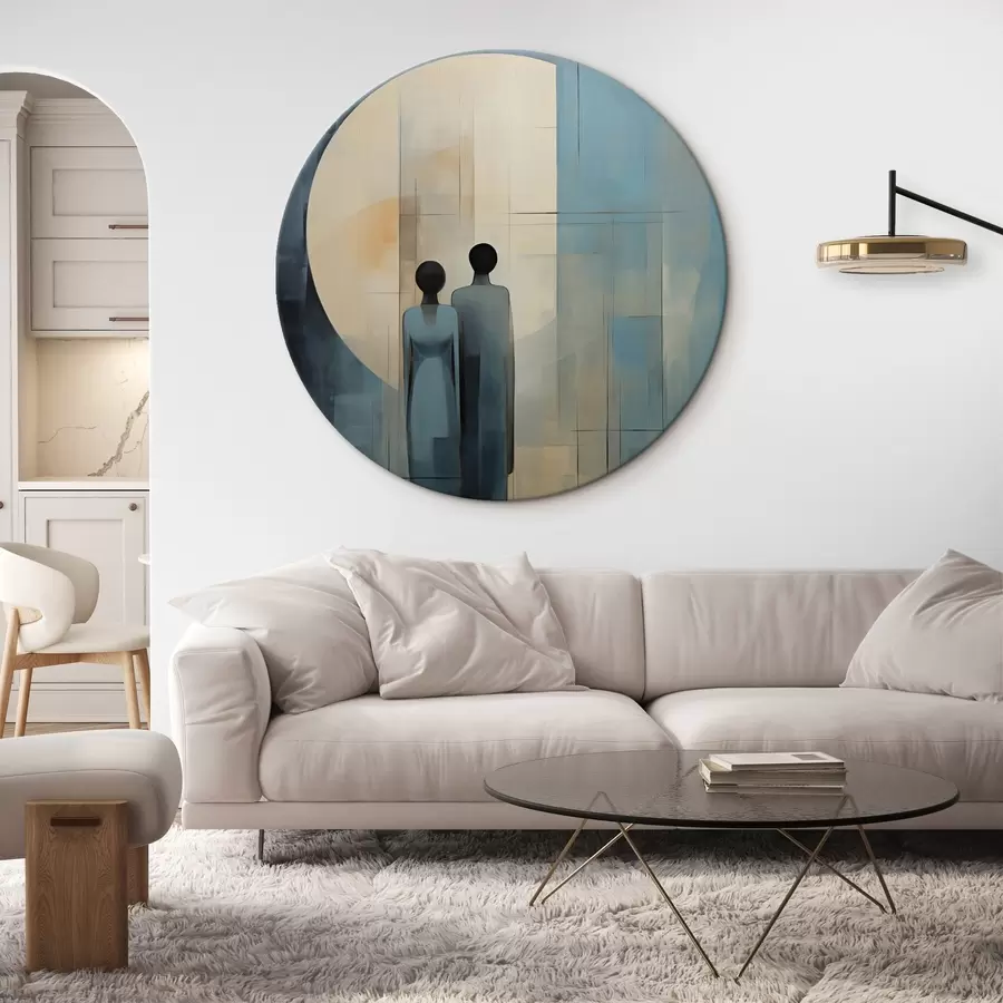 Glezna Divi un gaisma r44671