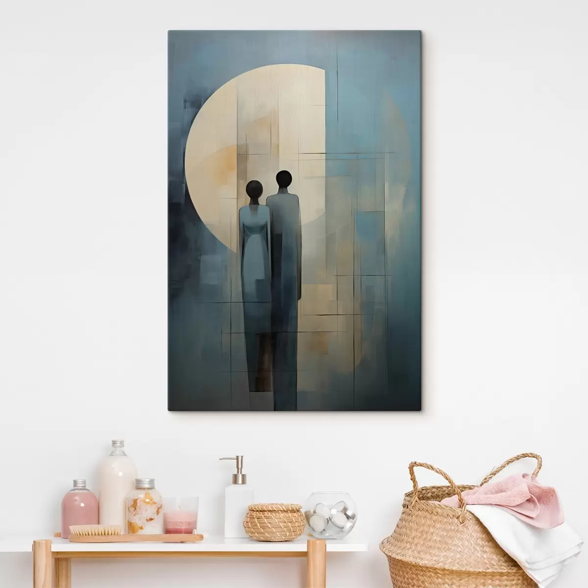 Glezna Divi un gaisma s44671