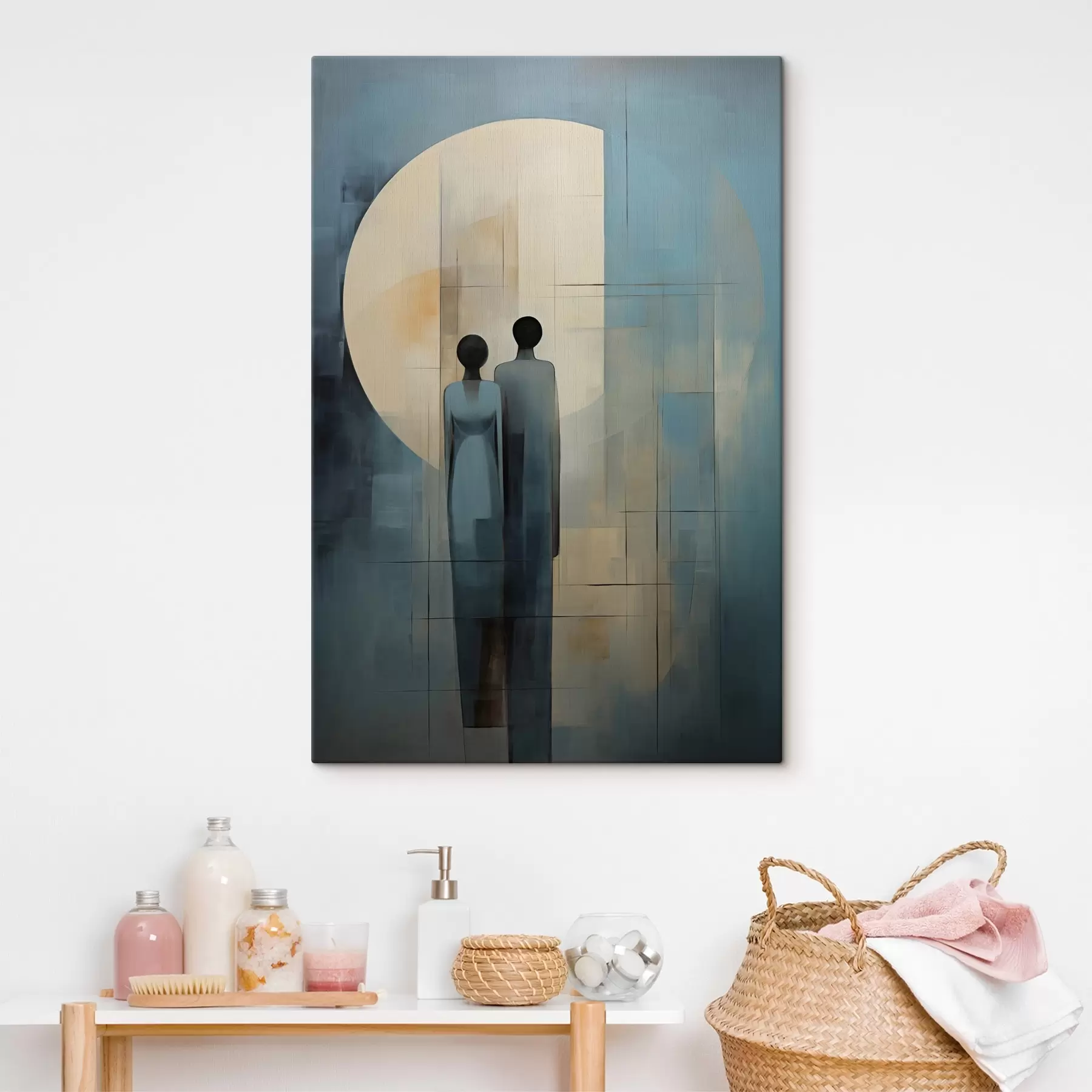 Glezna Divi un gaisma s44671