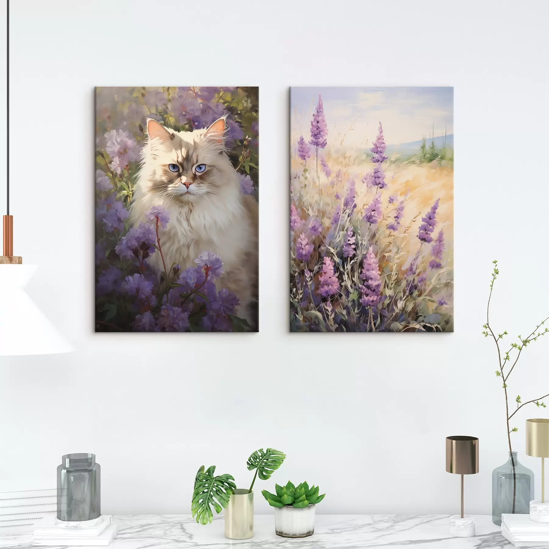 Glezna Ziedu klusums m00459