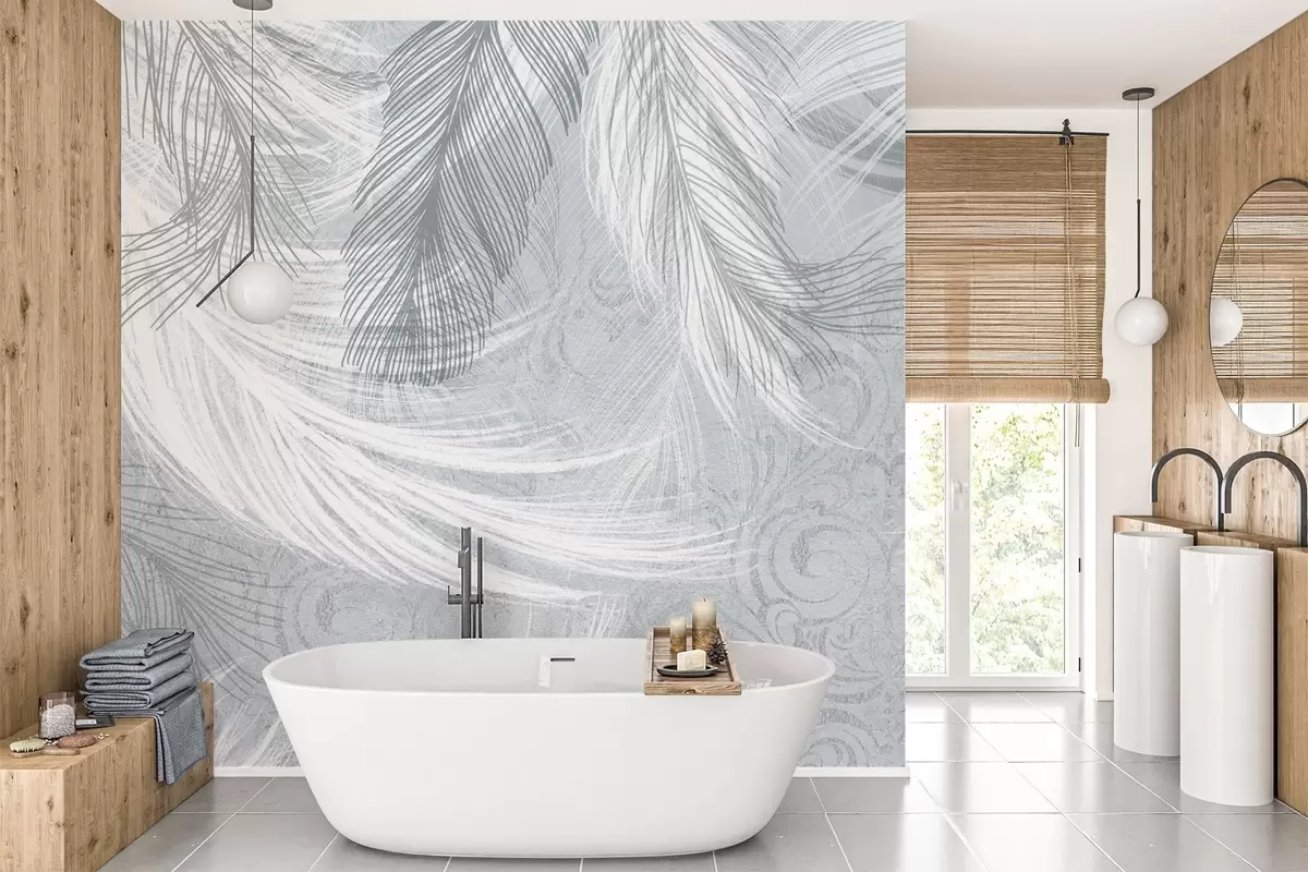 Fototapetes Delikātas spalvas zili toņi w04102v1