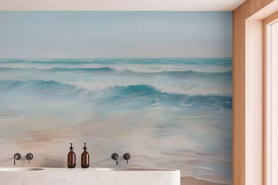 Fototapetes Jūras ainavas imitācijas glezniecība w04103