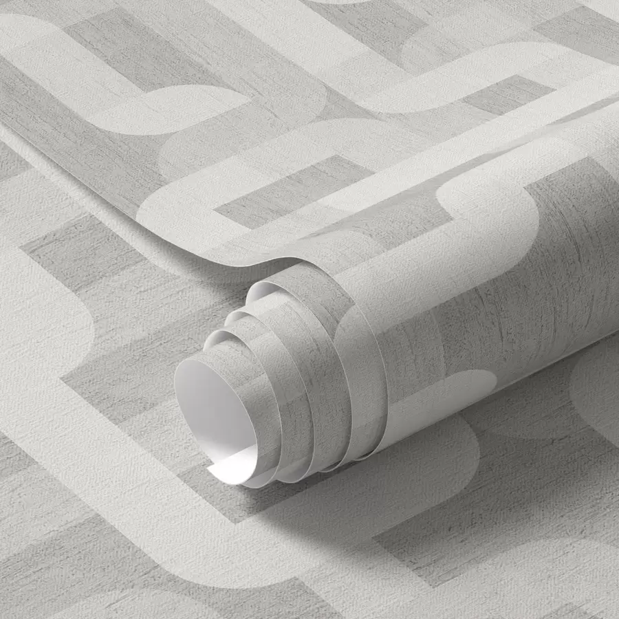 Fototapetes Moderns grafisks raksts ar izliektām līnijām a00190