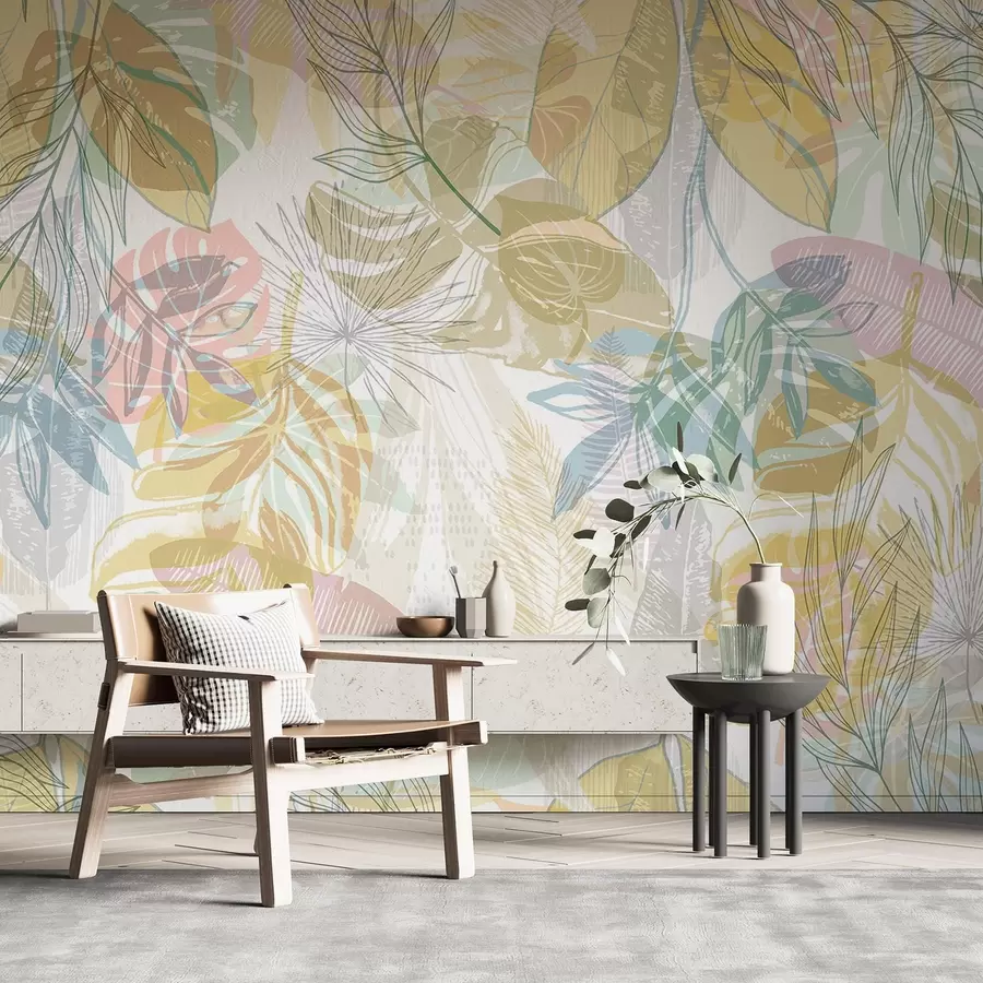 Fototapetes Palmu lapas w04107v2