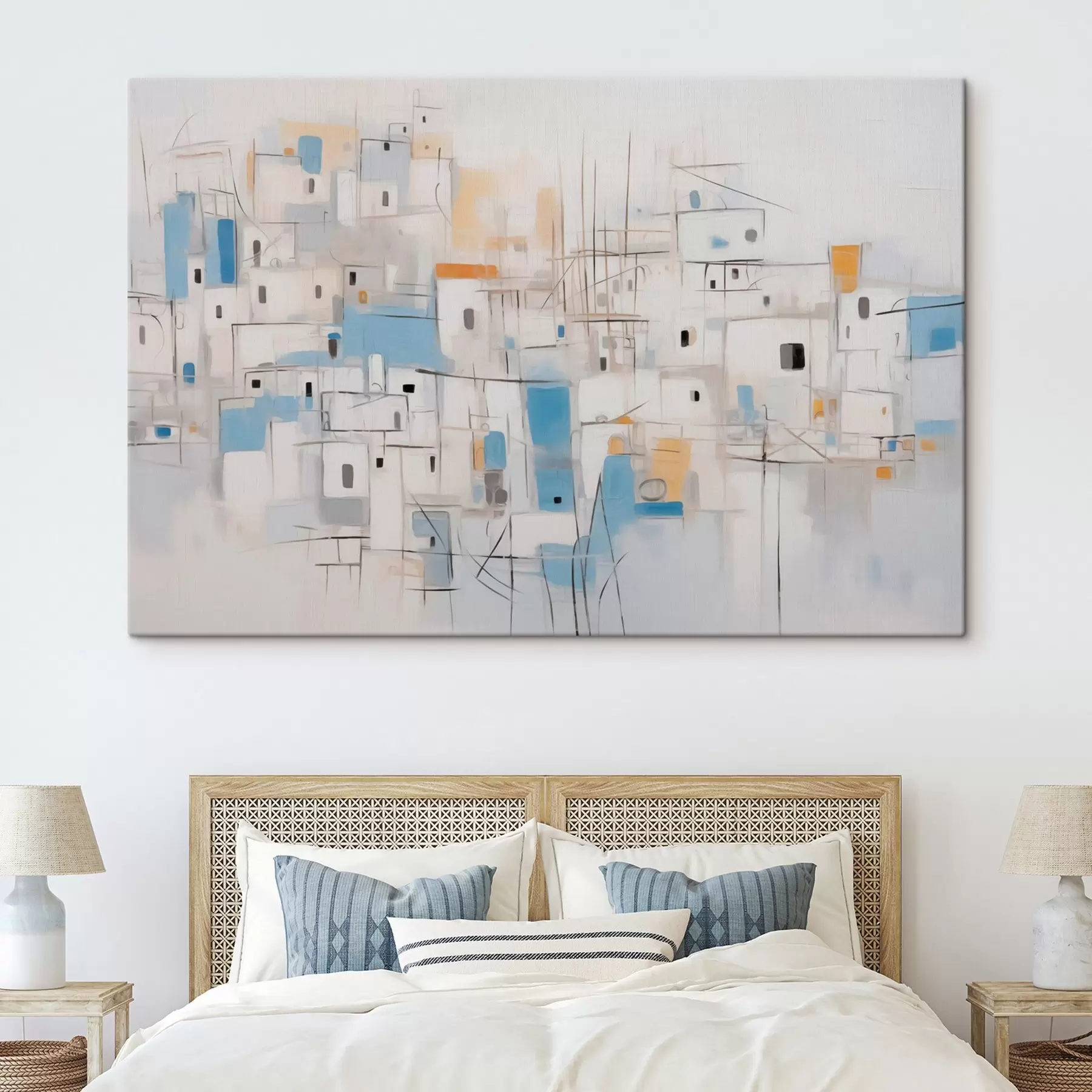 Glezna Home abstraktā imitācija glezniecība s44699