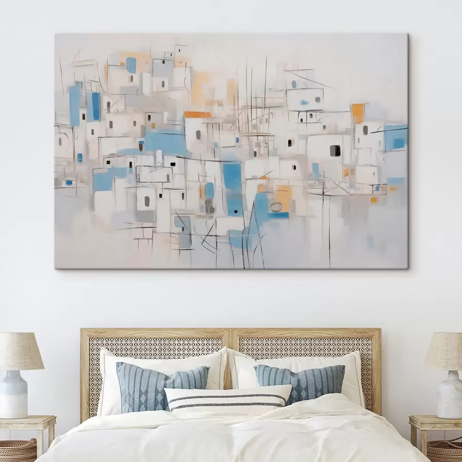 Glezna Home abstraktā imitācija glezniecība s44699
