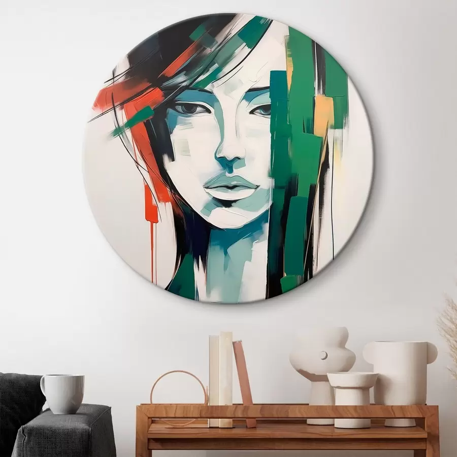 Glezna Spilgta portreta glezniecības imitācija r44698