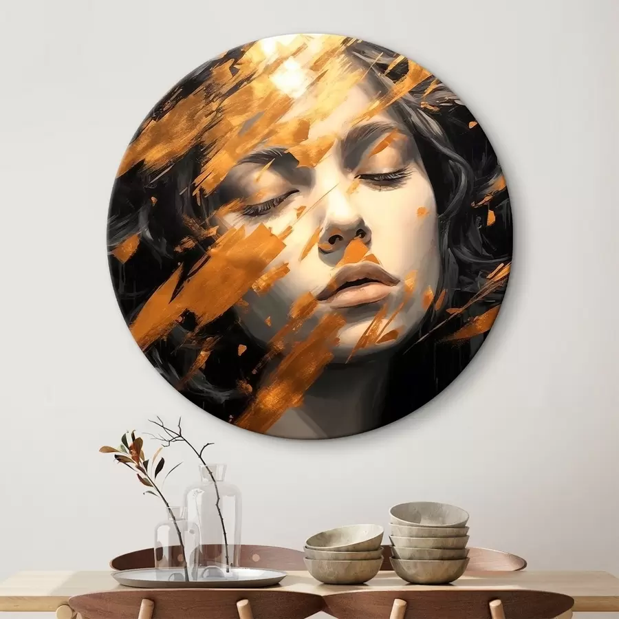 Glezna Abstraktais portrets r44703