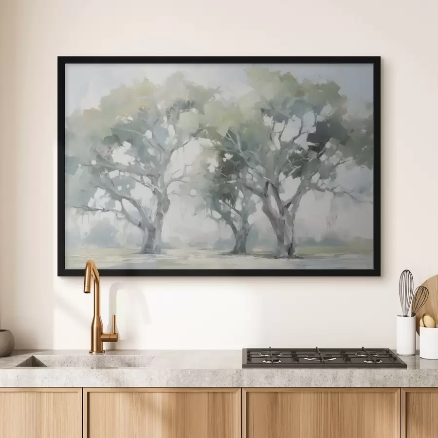 Fototapetes Ozolu birzs imitācija f44695