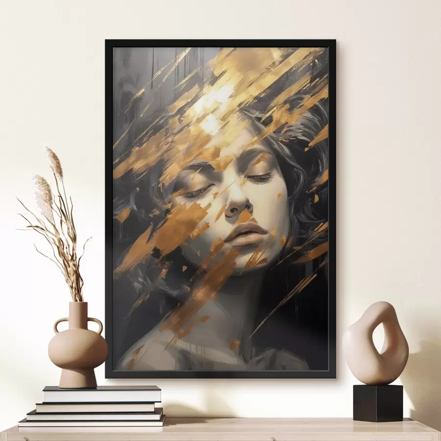 Fototapetes Abstraktais portrets f44703