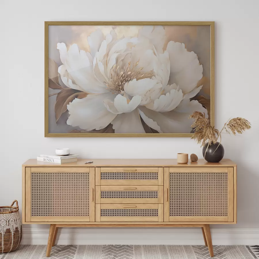 Fototapetes Lielā peonija f44705