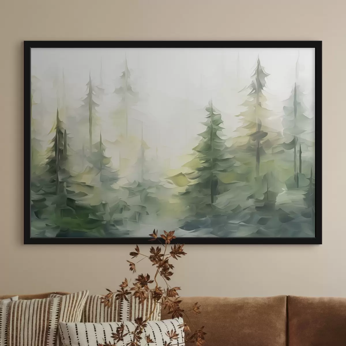 Plakāts Meža imitācijas glezniecība f44708