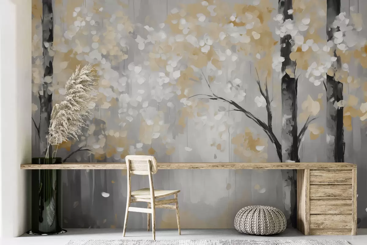 Fototapetes Abstraktie koki ar insultu imitāciju w04017