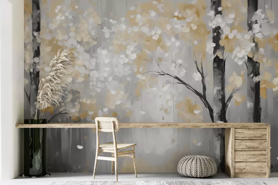 Fototapetes Abstraktie koki ar insultu imitāciju w04017