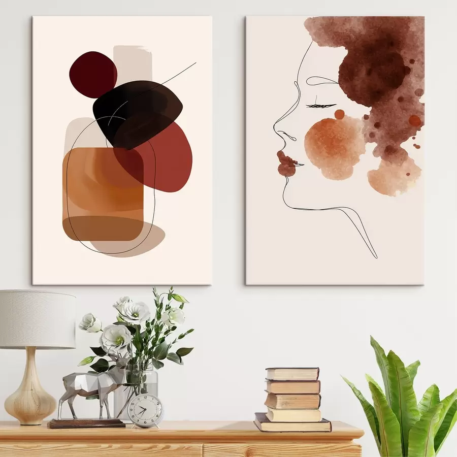 Glezna Delikātas kontūras m00466