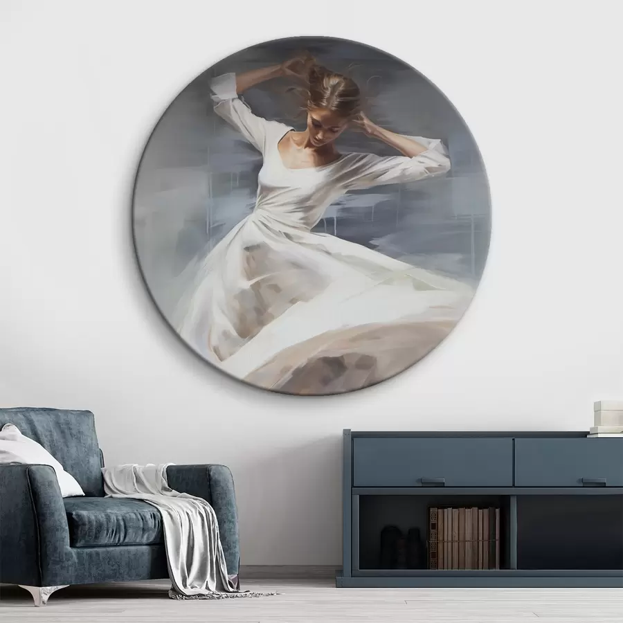 Glezna Dejotājs maigos toņos r44751